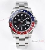 VR Factory V2 Version AAA Replica Rolex GMT-Master II Watch Oyster Band Pepsi Ceramic Bezel